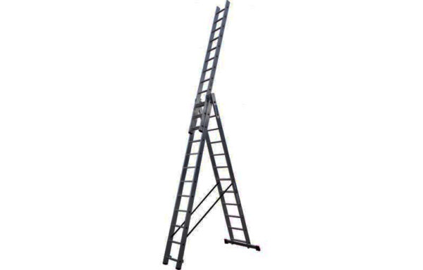 Лестница трехсекционная универсальная 3х12 Krause Corda, 3,45 — 8,5 м